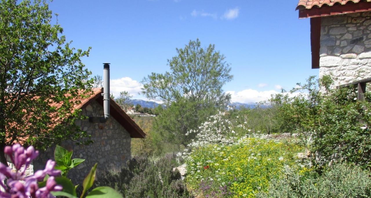 Villa Stone House in a quiet landscape, Leonidion Esterno foto